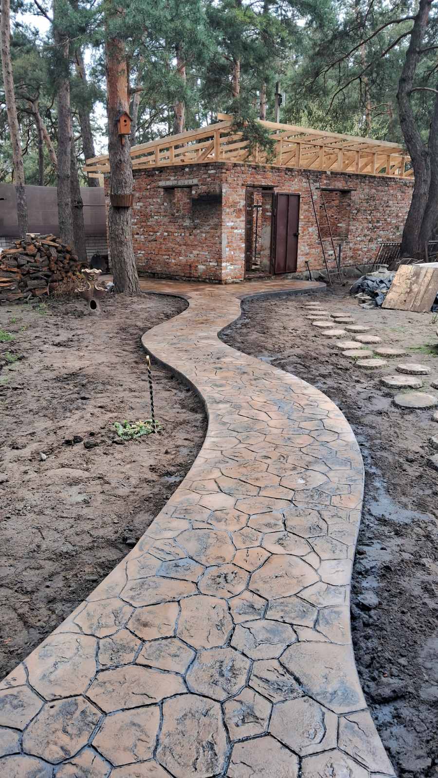 Декоративні бетонні покриття